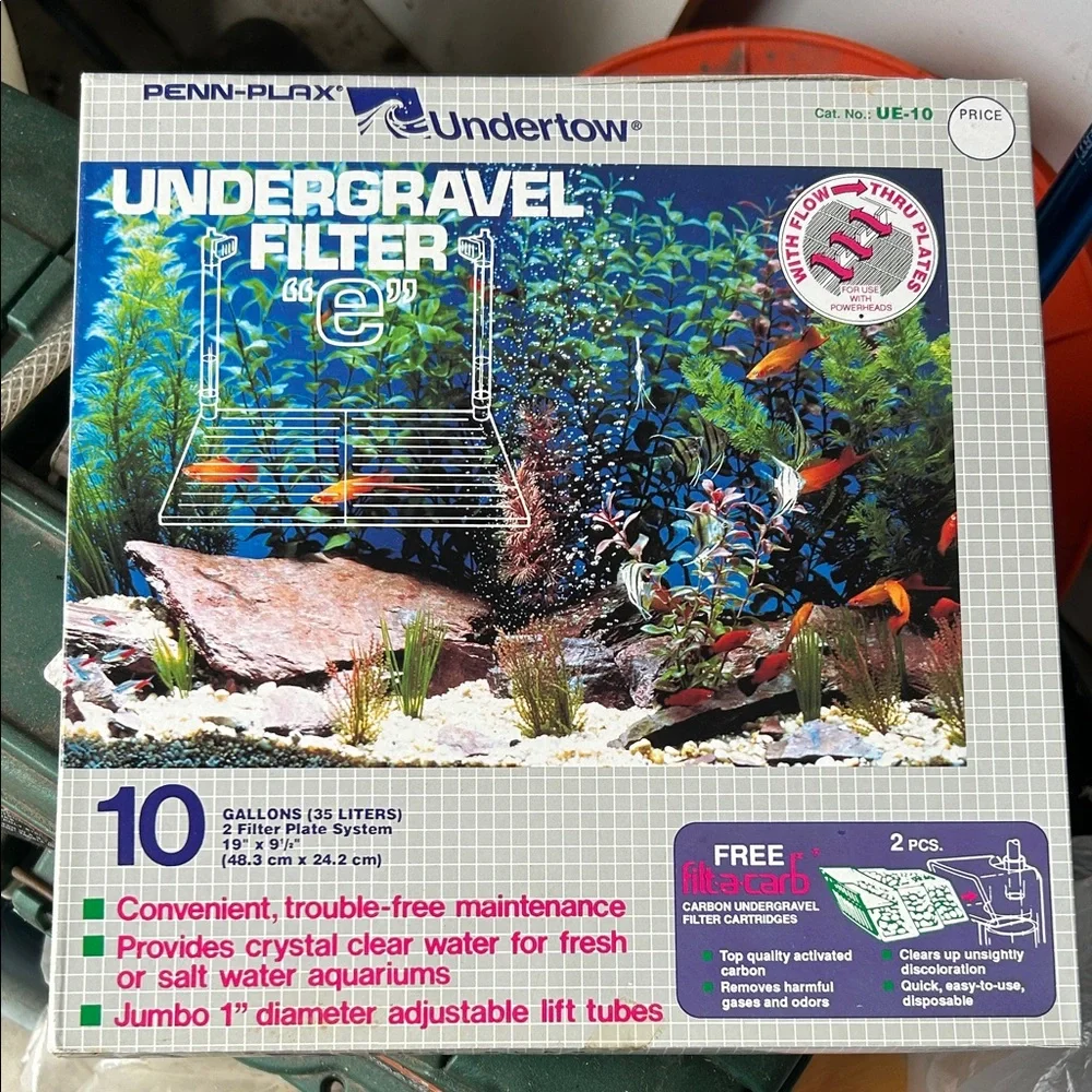 Undergravel Filter for Fish Tanks - Blue